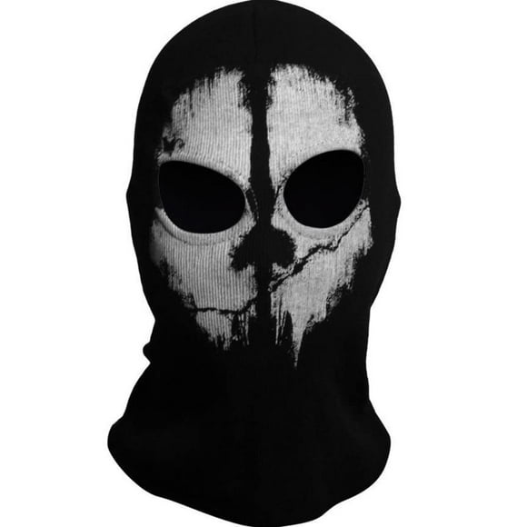 Máscara pasamontañas con estampado de fantasmas, unisex, juego de guerra para Halloween