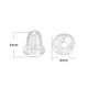 thumbnail image 2 of Gomas de silicona para aros, paquete con 200 unidades, color transparente, 2 of 3
