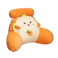 Bothyi - Linda Almohada De Felpa Linda De Dibujos Animados Suave Sofá Cama Cojín Decoración Del Hogar M Tostada