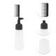 thumbnail image 3 of Unique Bargains 1 Pc Botella Aplicadora de Peine de Raíz Tipo Presión para Tocadores de Baño Negro Blanco PP PE, 3 of 4