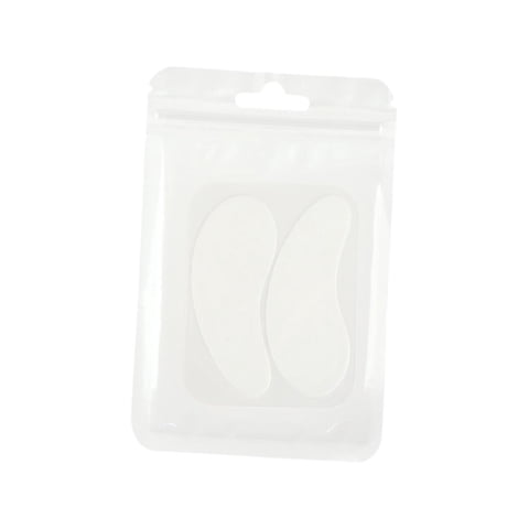 Ioensy - Extensión De Pestañas Debajo De Las Almohadillas Para Los Ojos Para Suministros De Extensión De Pestañas Tinte De Pestañas Blanco