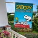 thumbnail image 5 of Snoopy -bandera de jardín temática. Regalo perfecto para fans, amigos y familiares, ideal para actividades al aire libre y decoración de fiestas.28CM*45CM, 5 of 5