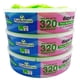 thumbnail image 1 of Rellenos para cubeta de pañales PlasTechFree 100% compostables en casa, 3 piezas, 1 of 4