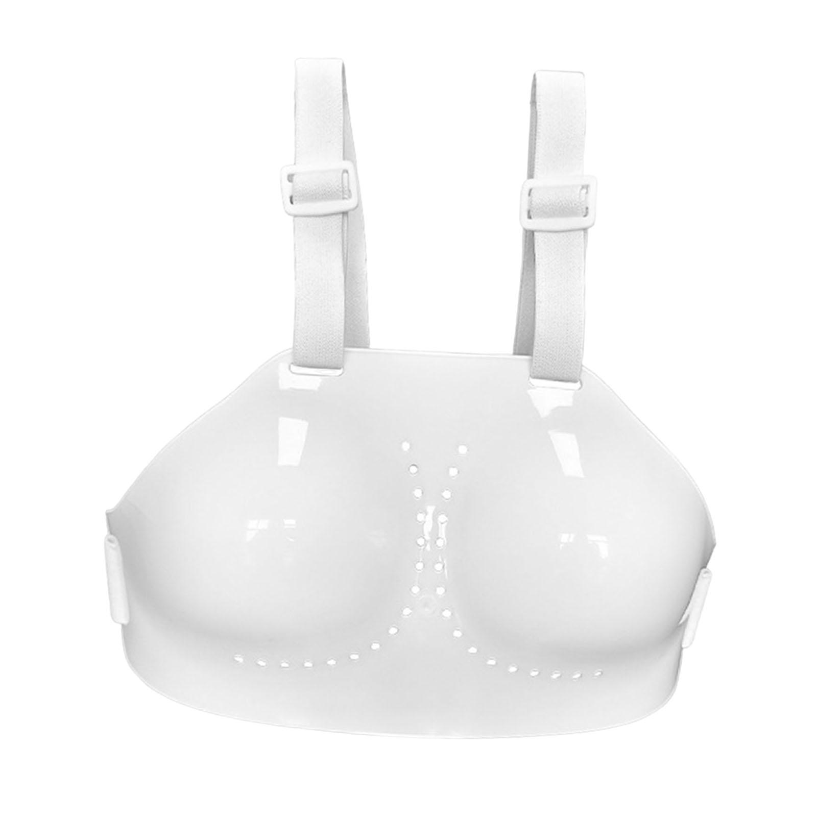 Magideal - Protector Del Cofre De Las Mujeres Protector De La Parte Superior Del Cuerpo Protección Contra El Pecho De Esgrima Para Muy -Thai Esmaltar El Kickboxi M