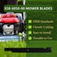 thumbnail image 2 of Juego de cuchillas para cortacésped High Lift Bad Boy Exmark Gravely 60, 2 of 7