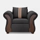 thumbnail image 2 of Sillón 1 cuerpo Marsella Negro, 2 of 5
