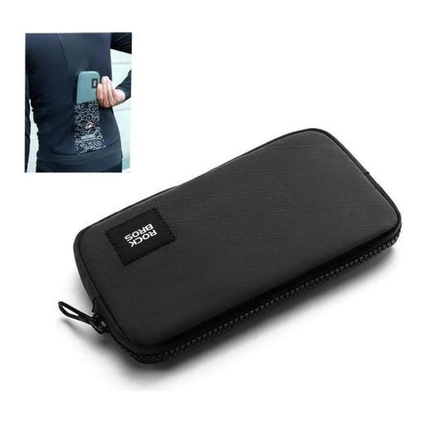 Estuche Compacto Rockbros 0.15l Ciclismo Teléfono Billetera negro Única