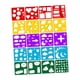 thumbnail image 5 of 20x Plantillas De Pintura Juego De Plantillas De Dibujo Práctico Portátil Colorido Resistente, 5 of 5