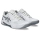 thumbnail image 2 of Zapatillas de Tenis ASICS Gel-Dedicate 8 para Mujer Blancas/Plata Pura Talla 9, 2 of 9