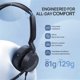 thumbnail image 5 of Auriculares Yealink YHS36 E2 RJ9 con cable de 2,1 m, 5 of 9