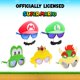 thumbnail image 2 of [ Paquete de 5 Gafas de Sol Sun-Staches de Super Mario para Disfraz en Grupo ], 2 of 5