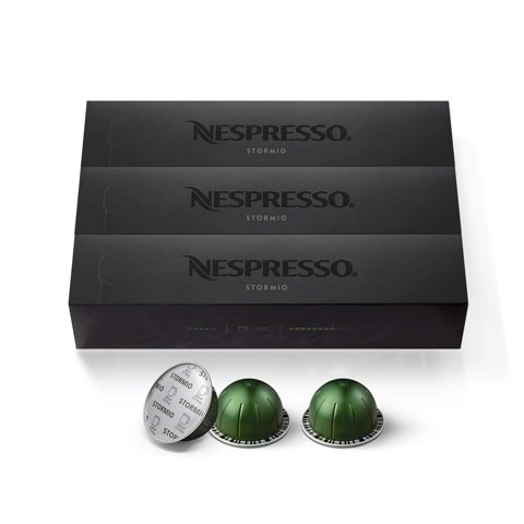 Cápsulas De Café Nespresso Vertuo Stormio, 30 Unidades