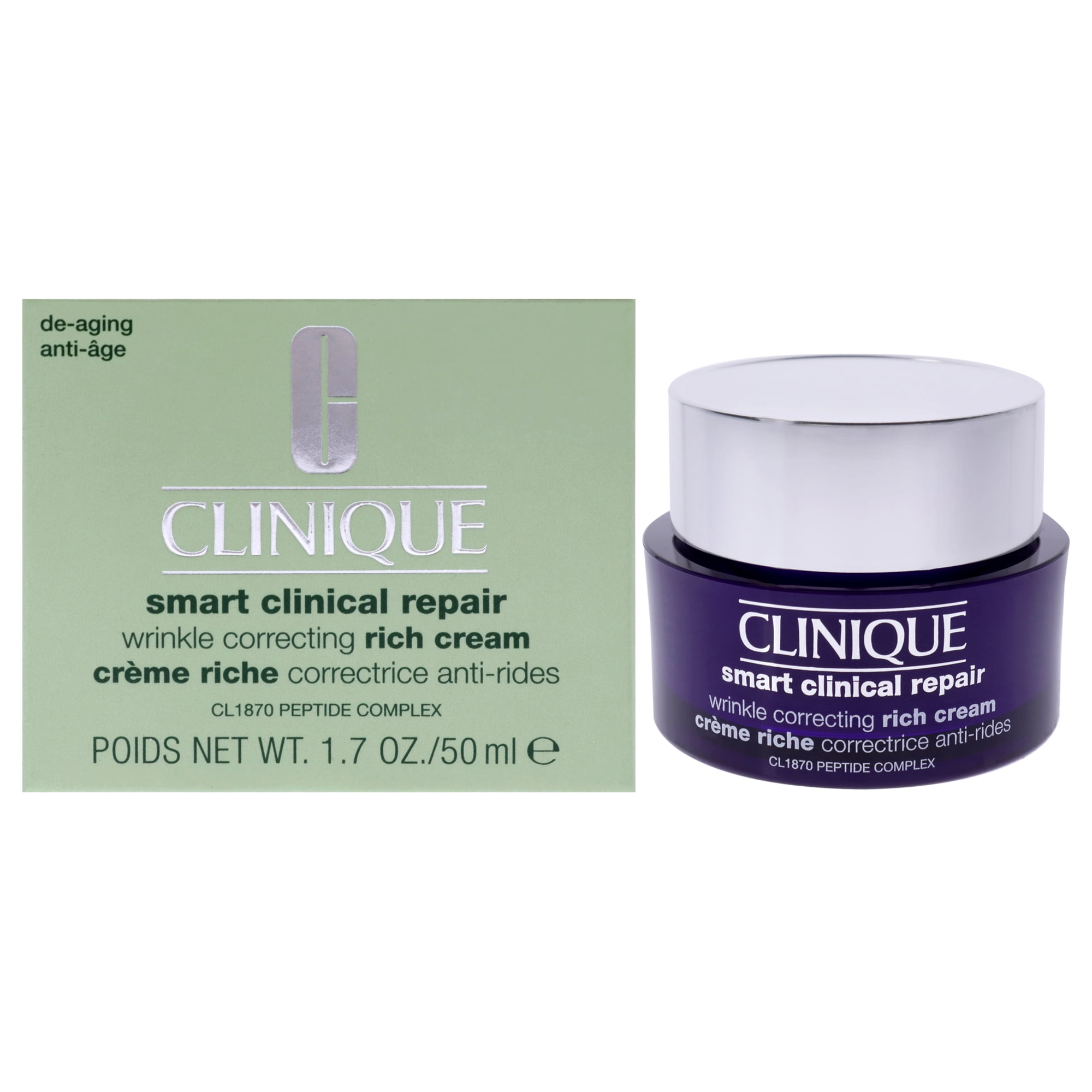 Clinique - Crema Rica Correctora De Arrugas De Reparación Clínica Inteligente De Para Es - Crema