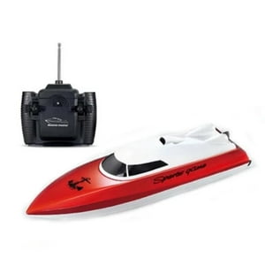 Maravillas Valdivia - Lancha Control Remoto 2,4 Ghz Bateria Recargable Rojo