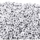 thumbnail image 1 of Cuenta de letras acrílicas blancas Augshy de 700 piezas, 6 mm, 1 of 7