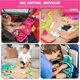 thumbnail image 2 of Kit de actividades de viaje Happy Little Traveler con bolsa colgante, 2 of 9