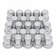 thumbnail image 1 of Tuercas de rueda ezaccessory 14x1.5 cromado, paquete de 20, hexagonal 3/4", 1 of 1