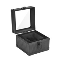 Ioensy - Caja De Almacenamiento Para Reloj Individual, Estuche De Viaje Para Reloj Cuadrado Portátil De Lujo