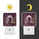 thumbnail image 3 of Deadpool Luz nocturna LED con sensor de anochecer a amanecer para dormitorio, baño, pasillo, escaleras - Lámpara LED nocturna de enchufe, 0.5W - 1 pieza, 3 of 6