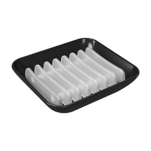 Coza - Jabonera Para Baño New Square Negro Negro