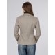 thumbnail image 3 of INSPIRE CHIC Blazer de espiguilla para mujer, casual de negocios, con solapa, ajustado para otoño e invierno, talla M, color caqui, 3 of 5