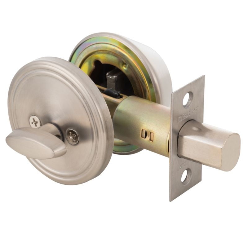 Cerrojo Tubular 103 Llave -Seguro (35-50) Nis Bt Fierro Oister Inox