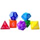 thumbnail image 3 of Set de Dados BESCON DICE 10 cm Arcoíris 7 piezas de Espuma – RPG, 3 of 3