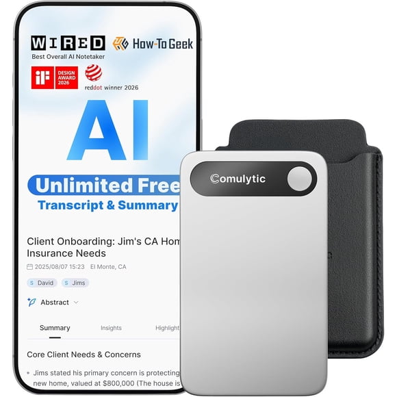 Grabadora Ai Note Pro La558 64gb 45h