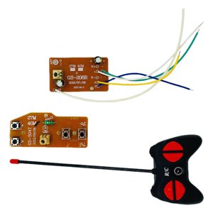 Bothyi - Mando A Distancia Rc Con Placa Receptora, Mando A Distancia Para Accesorios, Modelo De Coche Rc