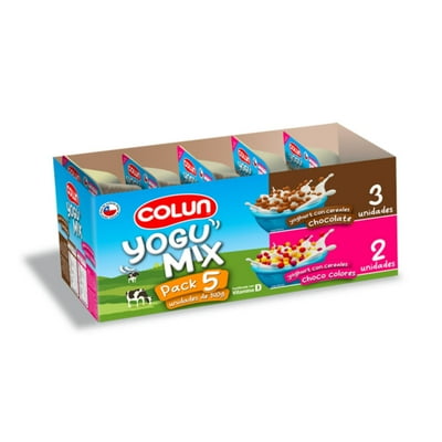 Yoghurt Con Cereal Yogumix Pack 5 Un Colun