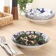 thumbnail image 2 of Juego de 4 tazones para pasta Gibson Home de 20 cm con diseño floral, 2 of 7