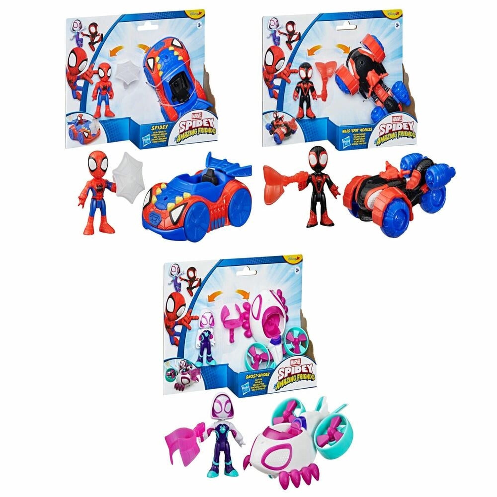 Marvel Spidey and his Amazing Friends Kit d'images à gratter pour enfants | Art créatif à gratter avec 2 grands posters | 26 x 19,5 cm | Avec stylo à