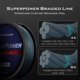 thumbnail image 2 of Línea de pesca KastKing Superpower Trenzed 30 lb/14 kg 327 m, 2 of 8