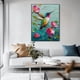 thumbnail image 2 of Cuadro colibri 30x40 cm negro marco, 2 of 2