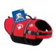 thumbnail image 1 of Chaleco salvavidas para perros Paws Aboard, ajustable, rojo, talla XS, 1 of 7