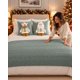 thumbnail image 1 of Set Dormitorio Navidad Piecera 2 fundas Mas 2 Cojin Decorativos, 1 of 8