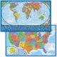 thumbnail image 1 of Posters Mapas Mundo y USA Palace Learning, 2 piezas, 18 x 29 in, 1 of 3