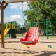 thumbnail image 2 of Asiento Columpio Inclusivo Rojo Patio Parque, 2 of 3