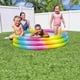 thumbnail image 2 of Piscina Inflable Rainbow 3 Anillos 130cm Verano Niños, 2 of 3
