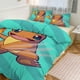 thumbnail image 1 of Ch_arma_nder Print Bedding Set Pattern Duvet Cove Set 3 Pieces 1 Quilt Cover And 2 Pillowcases for Women Men Teens, 1 of 5