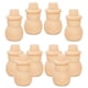 thumbnail image 5 of 10x cadáveres de mu?ecas de madera inacabadas shape diy paint arts crafts 01 mu?eco de nieve, 5 of 5
