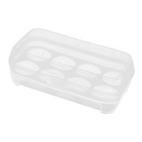 Bothyi - Caja Organizadora De Almacenamiento De Huevos Estuche De Transporte De Huevos De Viaje Estuche Contenedor De Huevos De Senderismo 8 Rejillas 10.5X19.5X7Cm