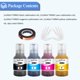 thumbnail image 3 of Botellas de tinta SHUOLEI T49M para sublimación, 4 × 140 ml, compatibles, 3 of 6