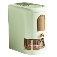 Magideal - Arroz, Contenedor De Almacenamiento, Caja De Almacenamiento De Arroz, Contenedor De Alimentos, Contenedor De Almacenamiento De Arroz, Contenedor De Al Verde