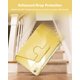 thumbnail image 5 of INFILAND Funda con purpurina para iPad de 11 pulgadas, A16 y 10,9 pulgadas, 10.9 pulgadas, 10.ª generación, color amarillo, 5 of 8