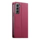 thumbnail image 3 of Funda Tipo Cartera de Cuero Sintético para Samsung Galaxy S21 Bloqueo RFID, con Ranuras para Tarjetas y Bolsillo para Efectivo, Cierre Magnético Fuerte Rojo, 3 of 6