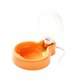 thumbnail image 2 of 2 Botellas De Agua Para Perros Al Aire Libre, 500 Ml, Plegables, Para Gatos, Para Viajar, Color Naranja, 2 of 3