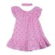 thumbnail image 1 of Vestido Bebé Niña con Scrunchie Estampado Cerezas Rosado Pillin, 1 of 3
