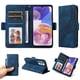 thumbnail image 1 of Carcasa FOXDOCK Samsung Galaxy M13 4G de cuero PU, diseño acolchado clásico, protección contra caídas y rayones, 1 of 5
