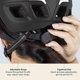 thumbnail image 4 of Casco de bicicleta Retrospec Lennon con luz LED de seguridad negra, 4 of 6